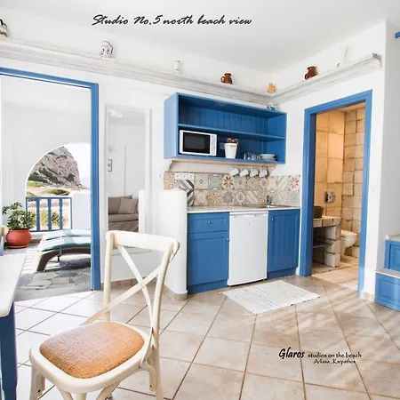 Apartment Glaros Luxury Studio On The Beach