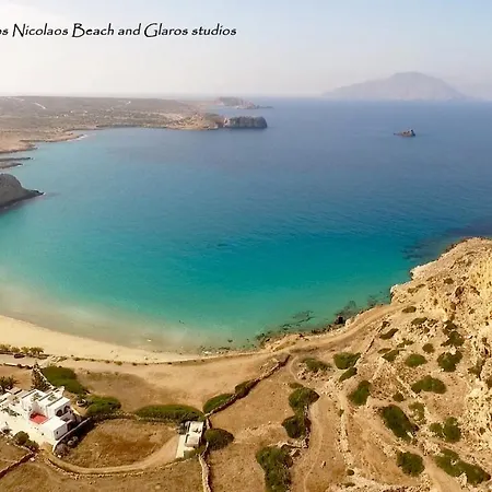 アパート Glaros Luxury Studio On The Beach アルカサ