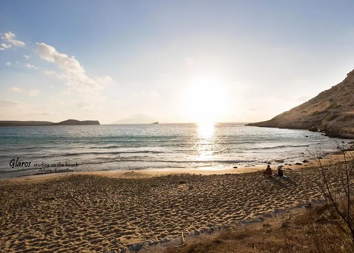 شقة Glaros Luxury Studio On The Beach أركاسا